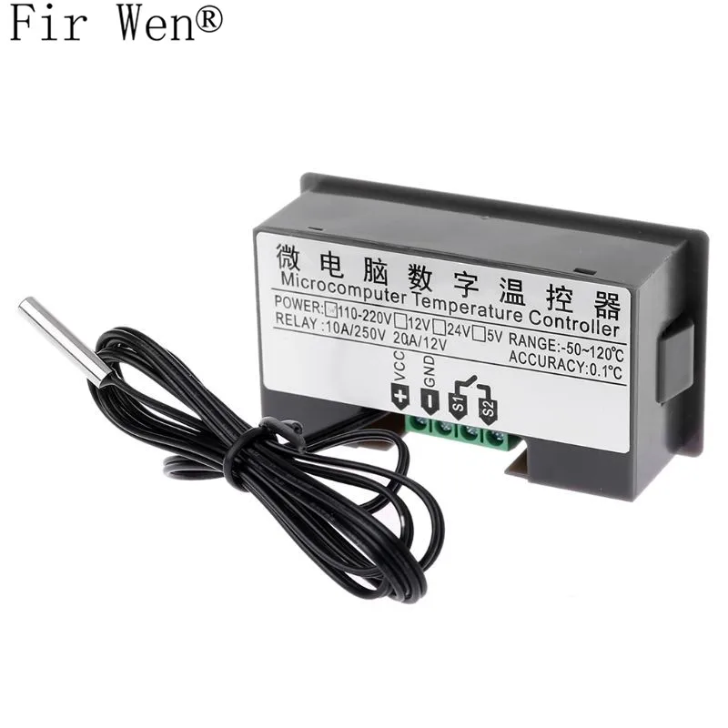 W3230 AC 110V 220V 20A регулятор температуры светодиодный регулятор термостата