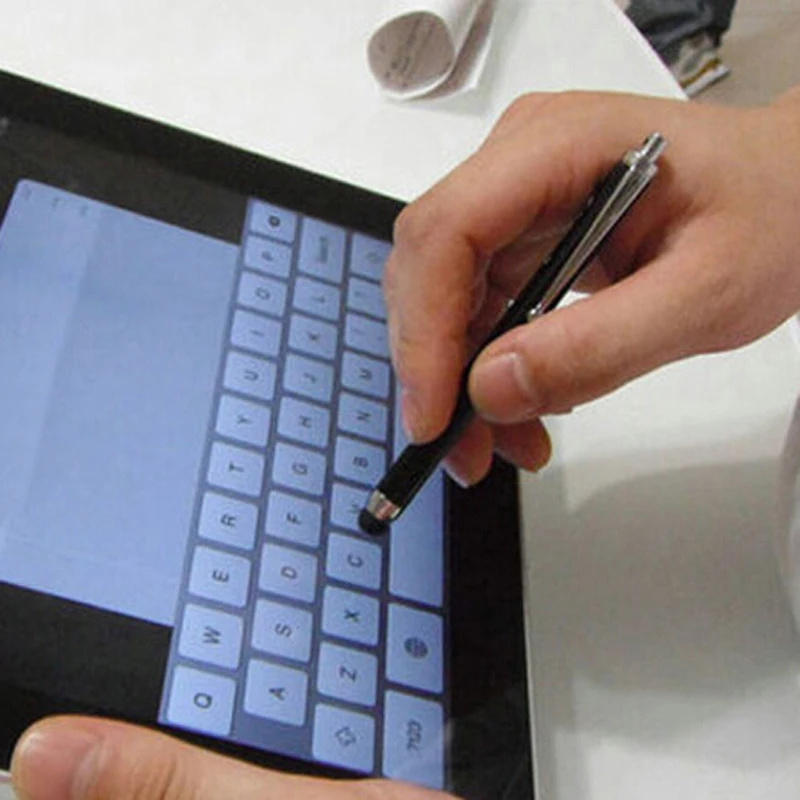 20 шт./лот алюминиевый металлический стилус для сенсорного экрана мобильный