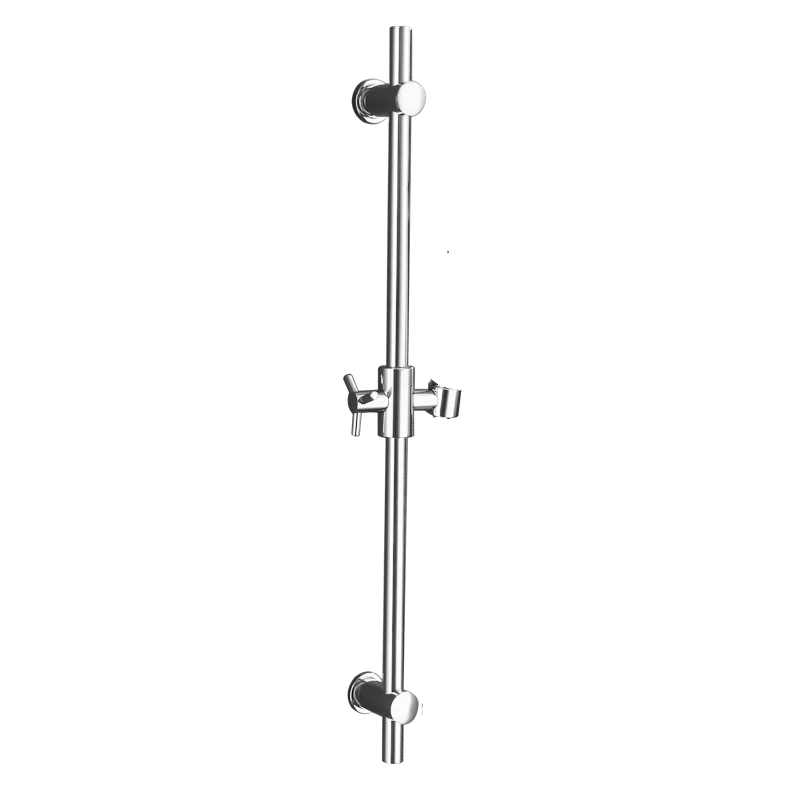 Azos Shower Rod Brass Chrome Rise And Fall Rotatable Bracket Practical Room Round HSSJ018 | Обустройство дома