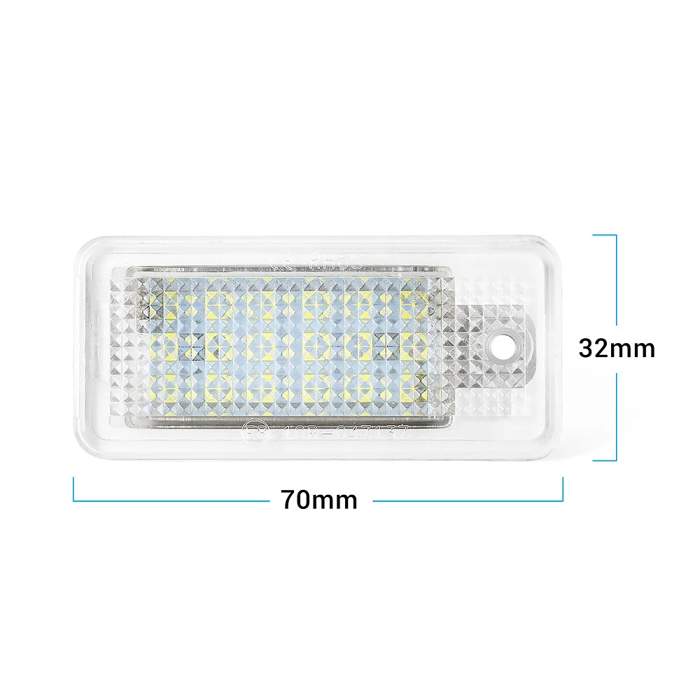 2 шт. Led номерной знак Светильник лампы ошибок лампа для Audi A4 A5 A6 C6 A3 S3 S4 S5 B6 B7 S6 A8 S8 Rs4