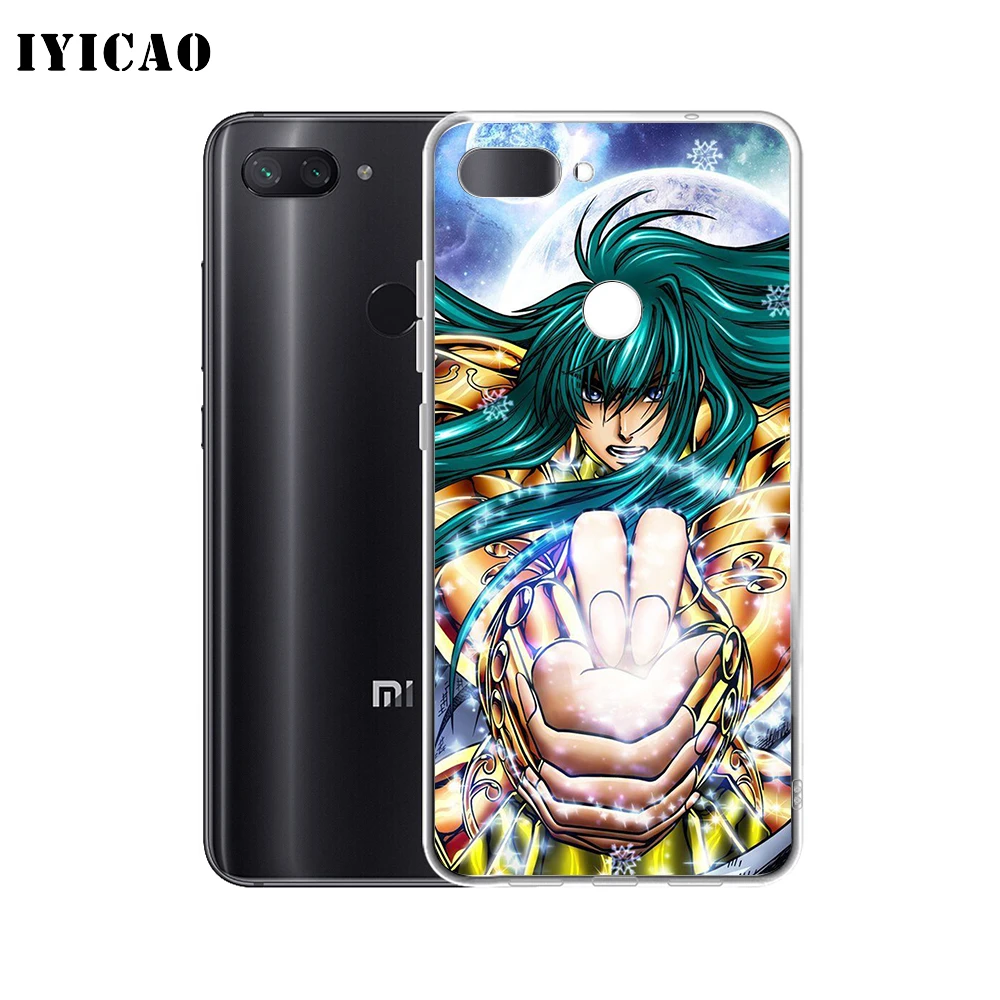 IYICAO Cartoon Saint Seiya Soft Silicone Phone Case for Xiaomi Redmi 4A 5A 6A Note 7 6 5 Pro Plus 4X Prime Cover | Мобильные