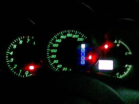 Светодиодная лампа для автомобиля 24 В 5 мм W1.2W W2.3W W2X2.6d|t5 green led|light for carcar light |