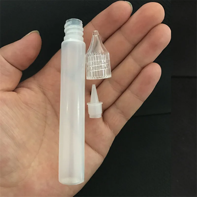 100 шт. 10 мл 15 30 50 ручка PE Squeeze Dropper пластиковая бутылка E жидкость пустая винтовая