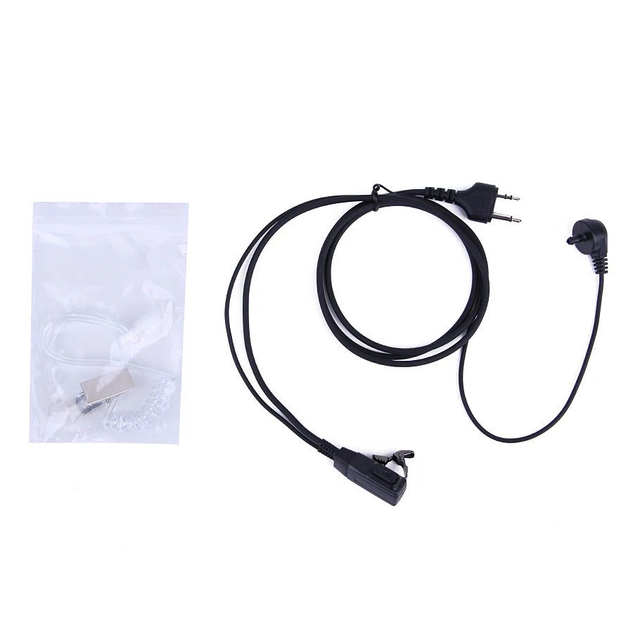 Covert Acoustic Tube Earpiece Headset Mic for Midland Transceiver Ham Radio G7 G8 G9 G10 Alan 39 42 75-785 75-786 75-810 75-820
