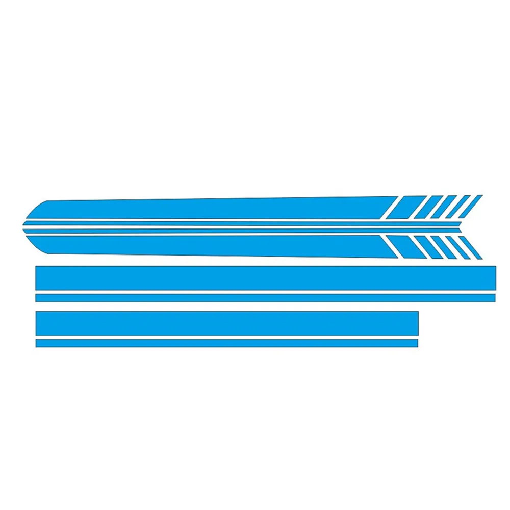 2 шт./лот Декоративные наклейки для боковой юбки автомобиля виниловые Mercedes Benz W205