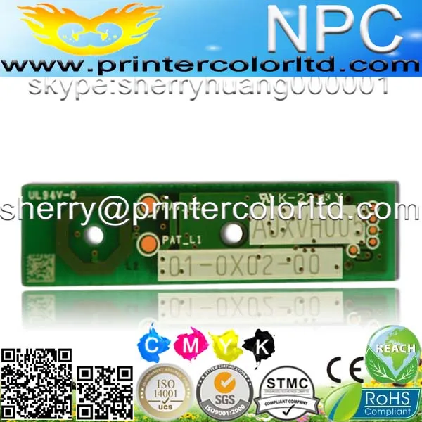 chip for Konica-Minolta DV311-K AOXV-W8D DV 311K 311CMY DV-311-CMY DV311 YAOXV O3D A0XV-WKD imaging photocopier development unit |