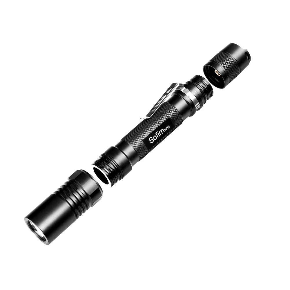 Sofirn SF13 портативный светодиодный светильник-вспышка, ручка, светильник Cree XPG2 420lm компактный мини светодиодный фонарь светильник, латерна АА фонарь, новая версия