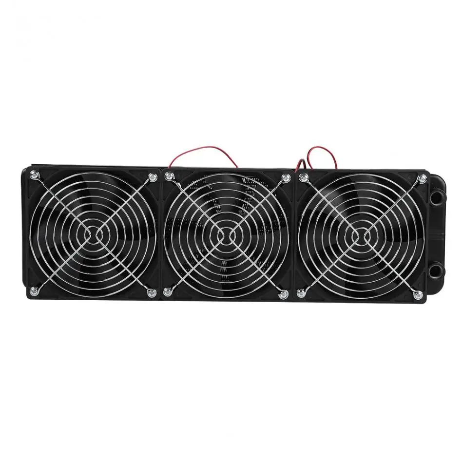 120 мм 360 мм 18tubes компьютер PC cpu водяного охлаждения радиатора G1/4 нить теплового ряда вентилятор 18 Tubes система водяного охлаждения