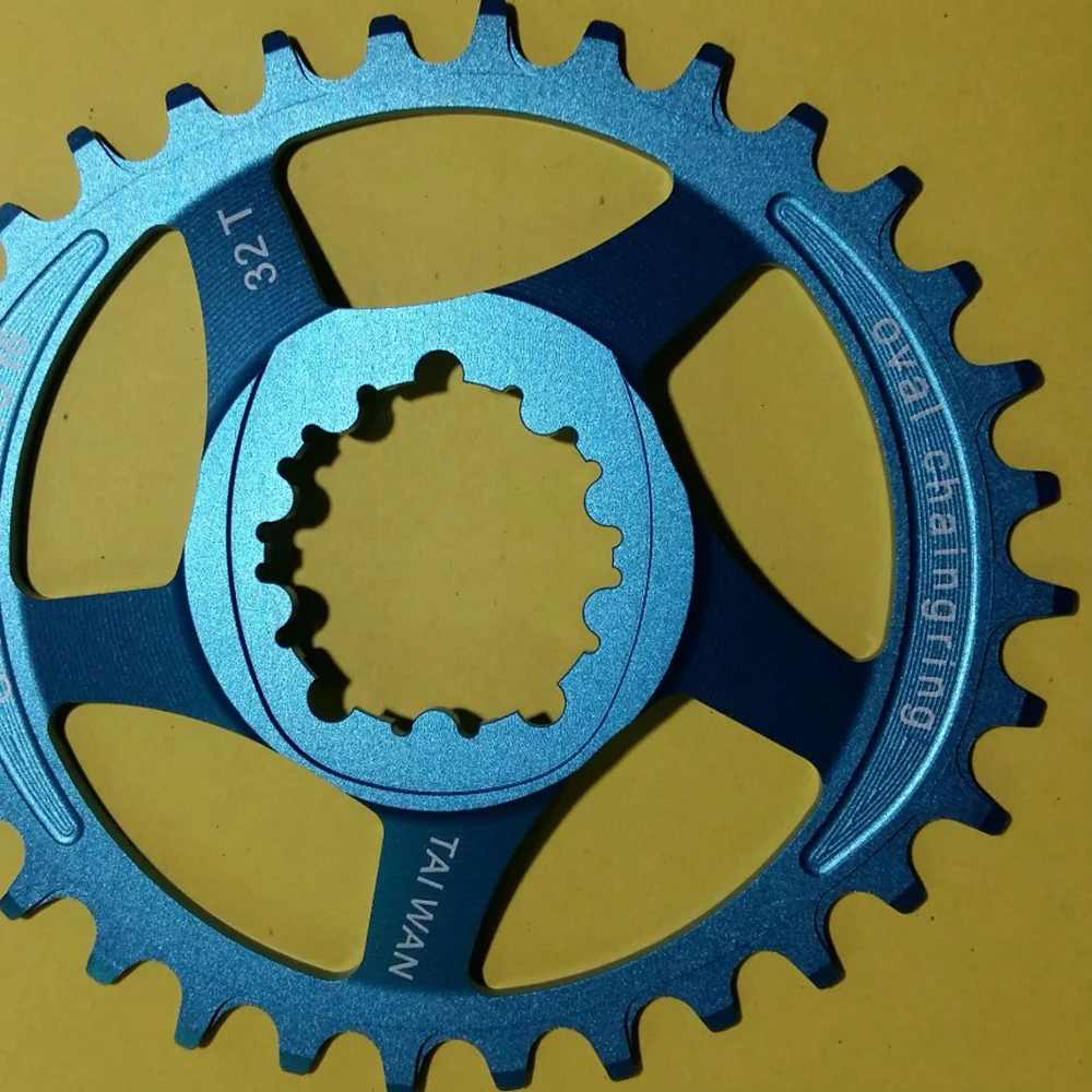 Широкий одинарный Овальный Стул Для X-SYNC Овальный SRAM Центр замок Кривошип SRAM овальная Звездочка Кривошип