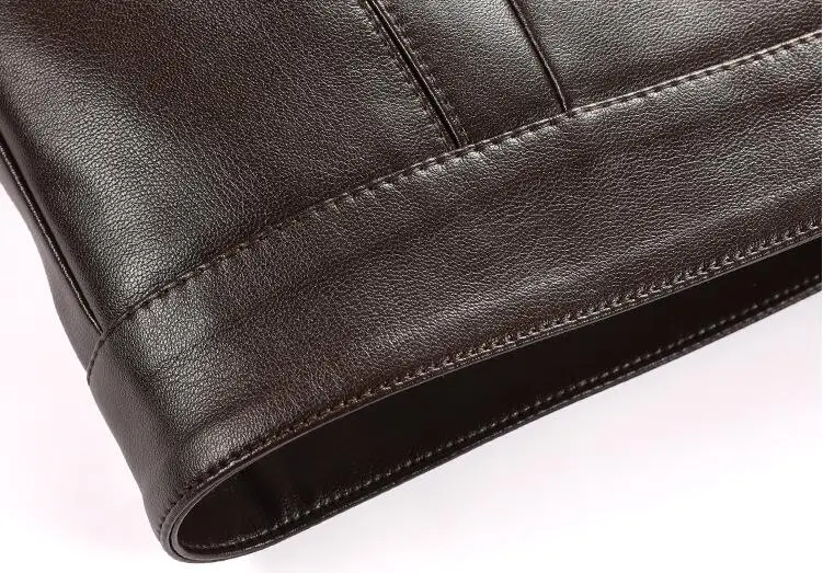 

Mens Sheepskin Leather Jackets Genuine Leather Coats Casual Tops Outerwear Overcoat Spring Autumn Clothing Plus Size M-3XL 4XL