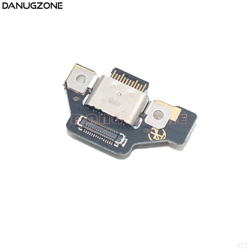 USB зарядное гнездо платы док-станция разъем зарядки порт разъем гибкий кабель с микрофоном для zte Nubia M2 NX551j