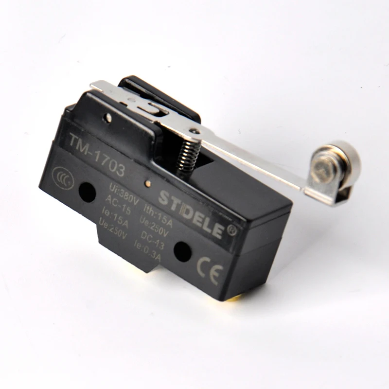 TM-1703(для LXW5-11G1) концевой выключатель 15а 380 в длинный шарнирный ролик мгновенный SPDT оснастка для Arduino микро переключатели