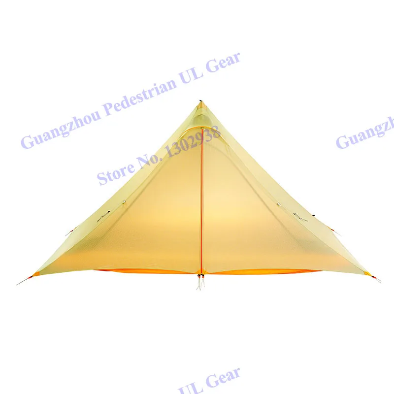 TFS 30d silnylon 2 человека/4 человека Пирамида профессиональный открытый 3 Сезона