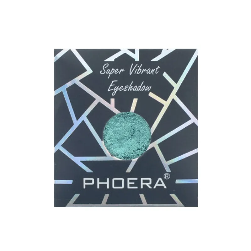PHOERA 12 цветов матовые мерцающие блестящие светящиеся тени для век мини водонепроницаемые алмазные блестящие тени для век TSLM2