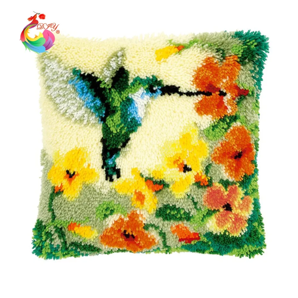 DIY рукоделие подушка чехол для подушки Вышивка крестом Отпечатано Crewel пряжа