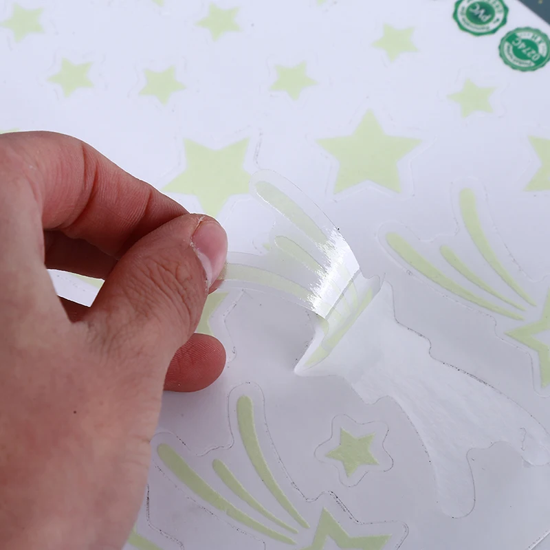 Звездная ночь гостиная спальня детская комната настенный Декор наклейки