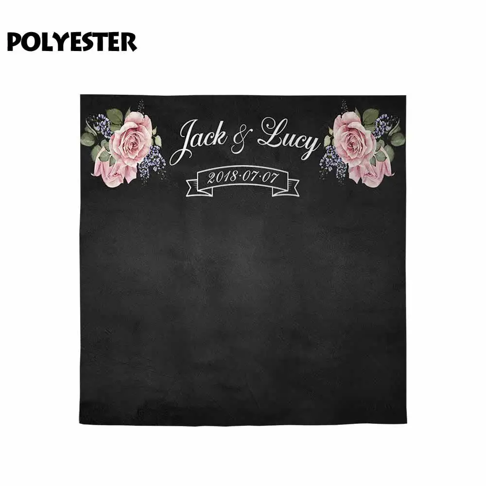 Фоны Allenjoy для фотостудии красивый розовый черный свадебный фон 14 день Святого