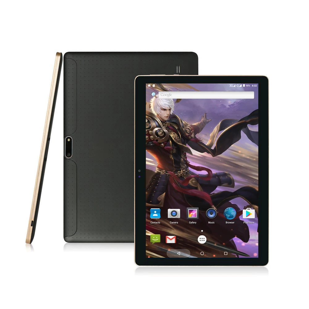 Android 7 0 OS дюймов 10 1 планшетный ПК 800X1280 сенсорный экран Восьмиядерный MTK8752 WiFi FM Play