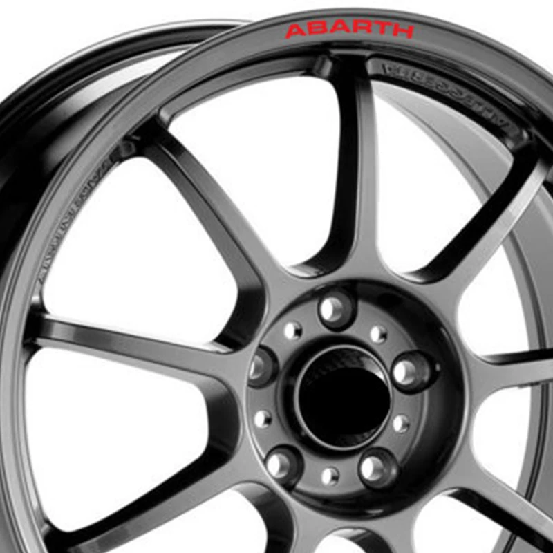 4 шт. для Fiat ABARTH диски литые колесные наклейки 500 500C 500L 500e 500X595 695 Biposto Punto Grande Punto Stilo