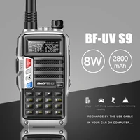 new baofeng uv s9 8w powerful vhfuhf136 174mhz 400 520mhz dual band 10km range thickenbattery walkie talkie cb ham radio