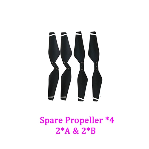 spare propeller S20 drone дополнительная батарея/пропеллер/лопасти/защитная Рама/запасной мотор/Складное крыло руки gps двигатель пропеллерный зафиксированный чехол - Цвет: spare propeller