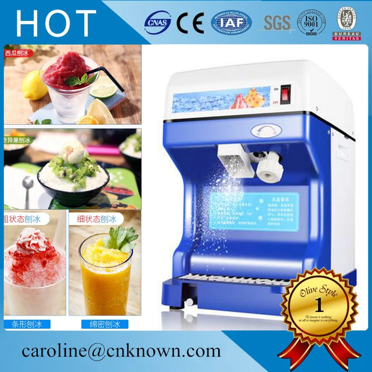

Easy operation free shipping Snow Ice Crushers 250W,ice shaver machine