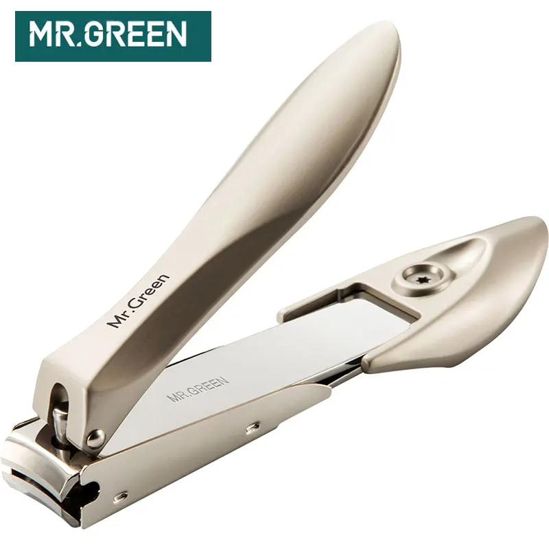 Высококачественные ножницы MR.GREEN среднего размера из нержавеющей стали для ногтей резак триммер маникюра