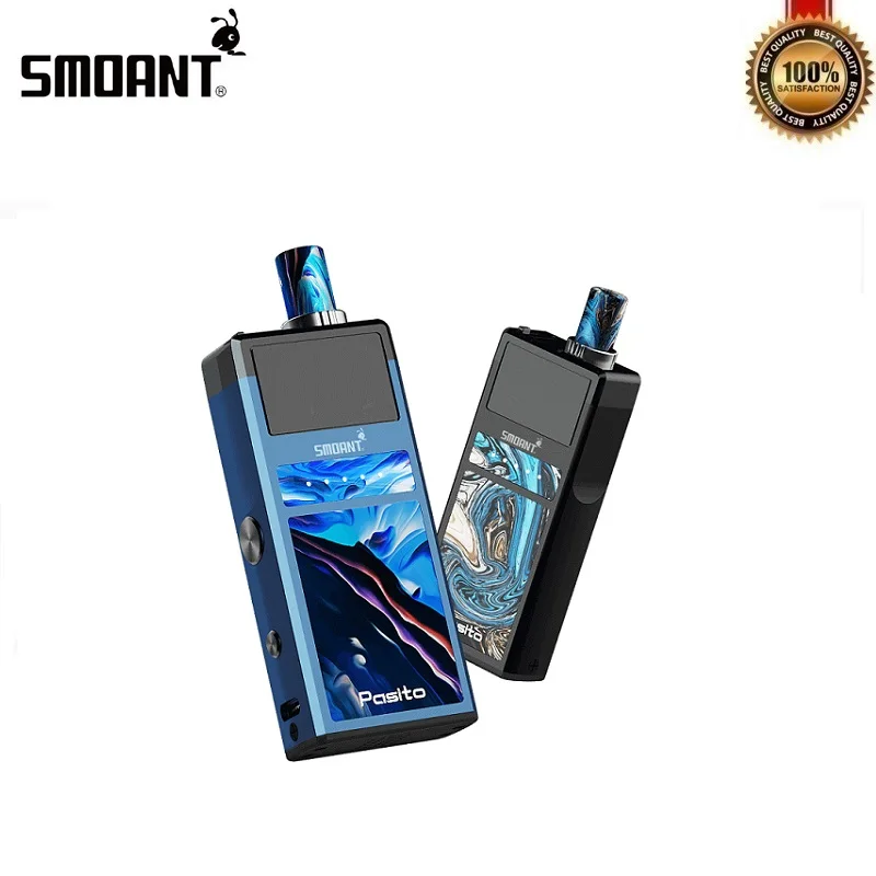 В наличии оригинальный Smoant Pasito Pod Kit 25 Вт 1100 мАч мод 3 мл пустой картридж сетка 0.