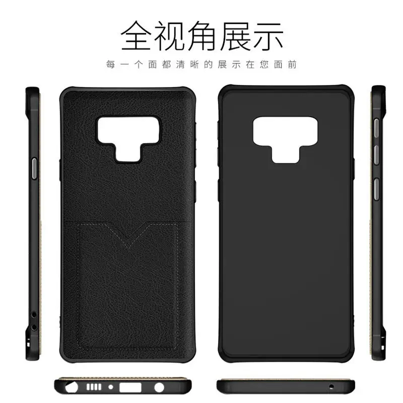 Чехол VRSDES для Samsung Galaxy S9 S8 Plus Note 9 8 чехол S9plus модный жесткий из искусственной кожи +