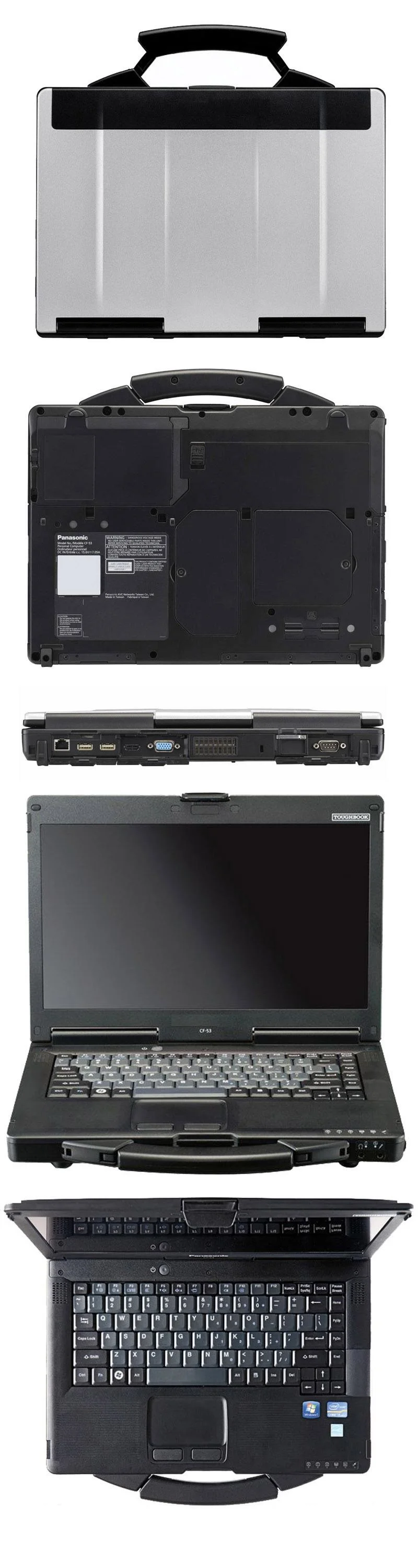 Высокое качество P-ansonic CF53 CF-53 ноутбук 4 Гб памяти процессор i5 2520 Toughbook cf 53 SSD/HDD жесткий диск антикоррозийный ПК компьютер