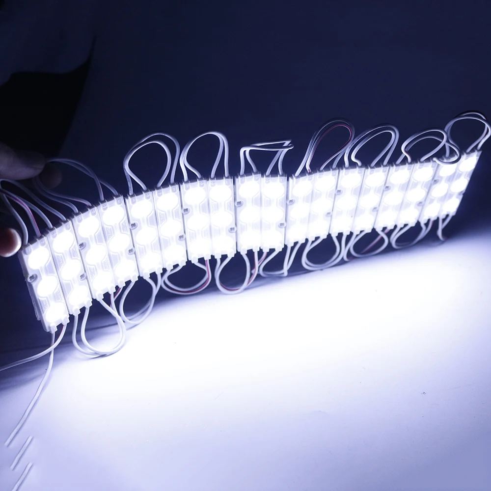 20 шт./лот светодиодный модуль DC12V SMD 5730 3 светодиодный s IP65 водонепроницаемый светильник белая качественная рекламная полоса светильник светодиодный знак, Магазин Баннер