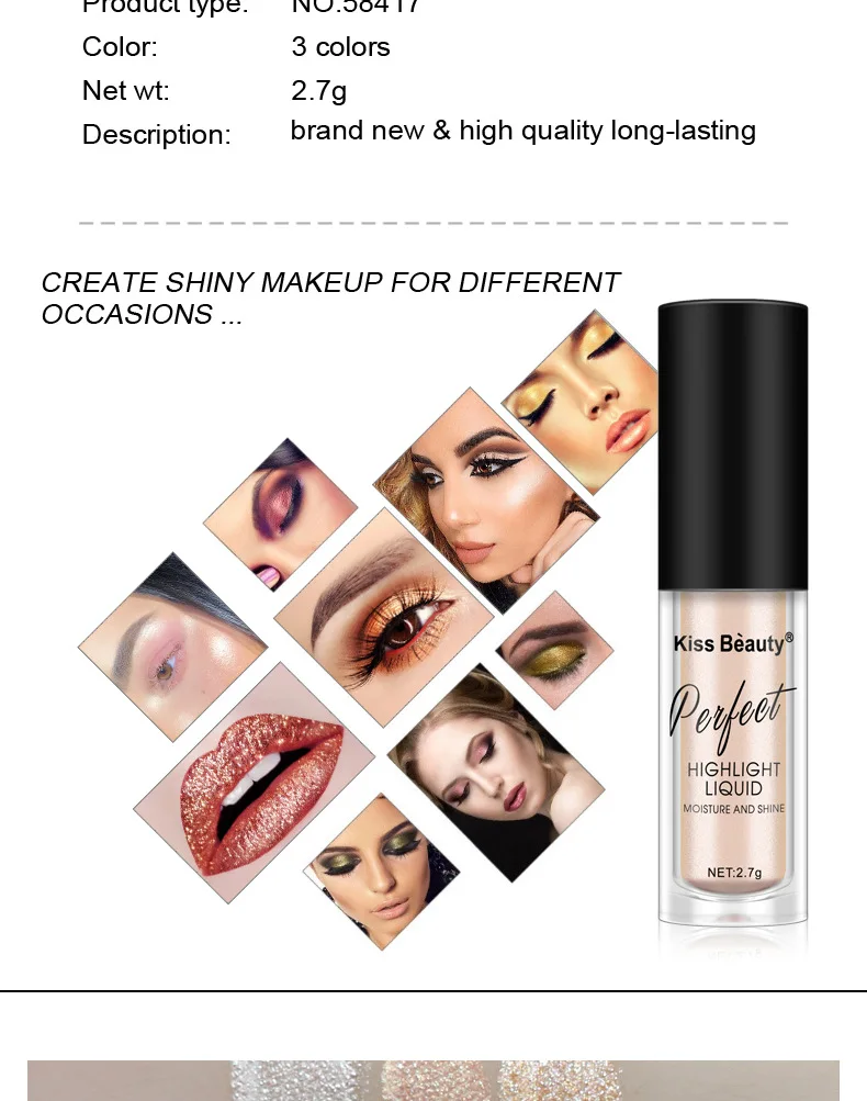 KISS BEAUTY Silkworms осветляющая жидкая пудра Тональная основа жидкий консилер для осветления лица Жидкая Основа макияжа для любой кожи