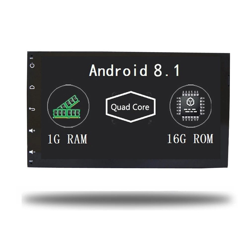 Android автомобильный головный блок GPS стерео для Toyota Corolla Auris Fortuner 2017 Автомобильный
