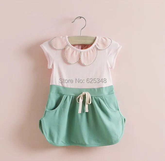 Розничная продажа Хорошее качество Новая летняя одежда для малышей с цветочным