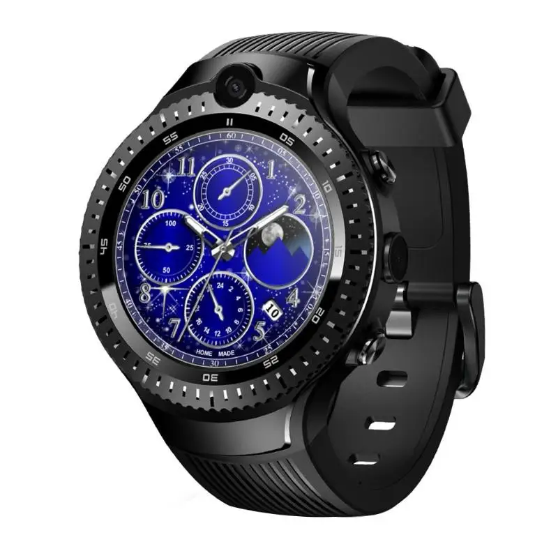 Zeblaze Thor 4 Bluetooth 1," AOMLED дисплей gps/GLONASS MTK673 четырехъядерный 1+ 16 Гб 4G Телефонный звонок Новые смарт-часы Мужские Двойные камеры