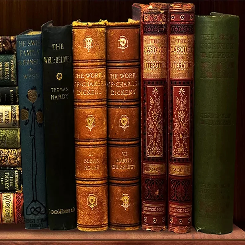 Пользовательские 3D фото обои Papel де Parede Фреска Ретро книжный шкаф книжная полка 3D гостиная фон настенная живопись украшение дома