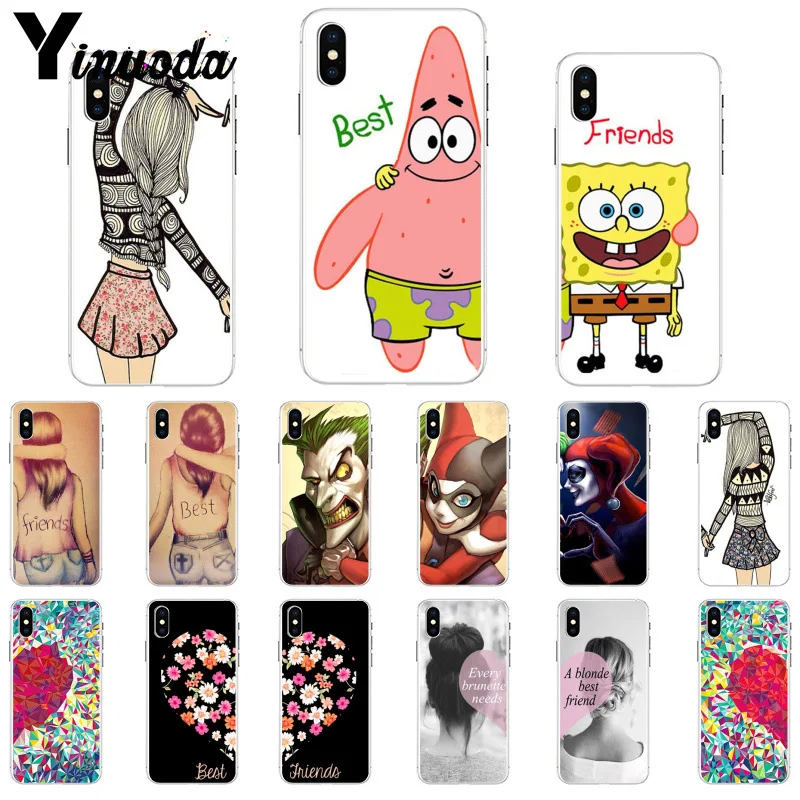 11pro MAX Best friends чехол для девушек телефона iPhone X XS 6 6s 7 7plus 8 8Plus 5 5S SE XR | Мобильные