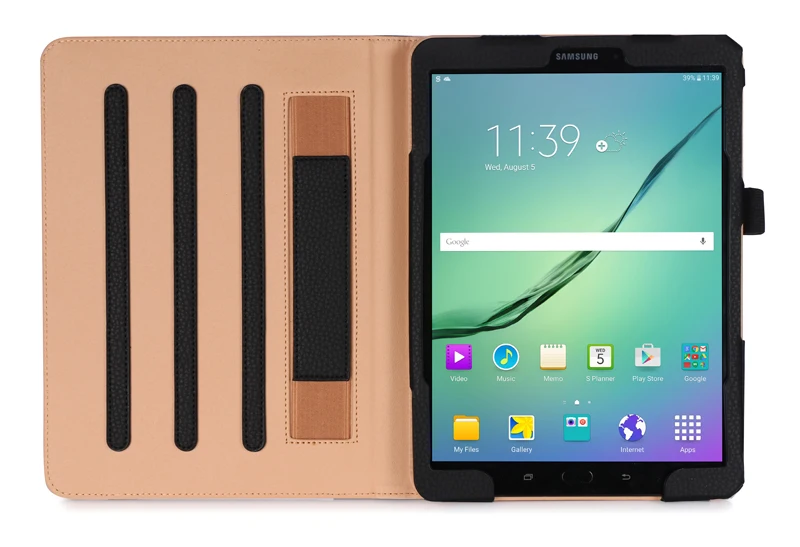 Складной Бизнес кожаный чехол для samsung Galaxy Tab S3 9," Портативная подставка карты Smart Cover для samsung Tab S3 T820 T825