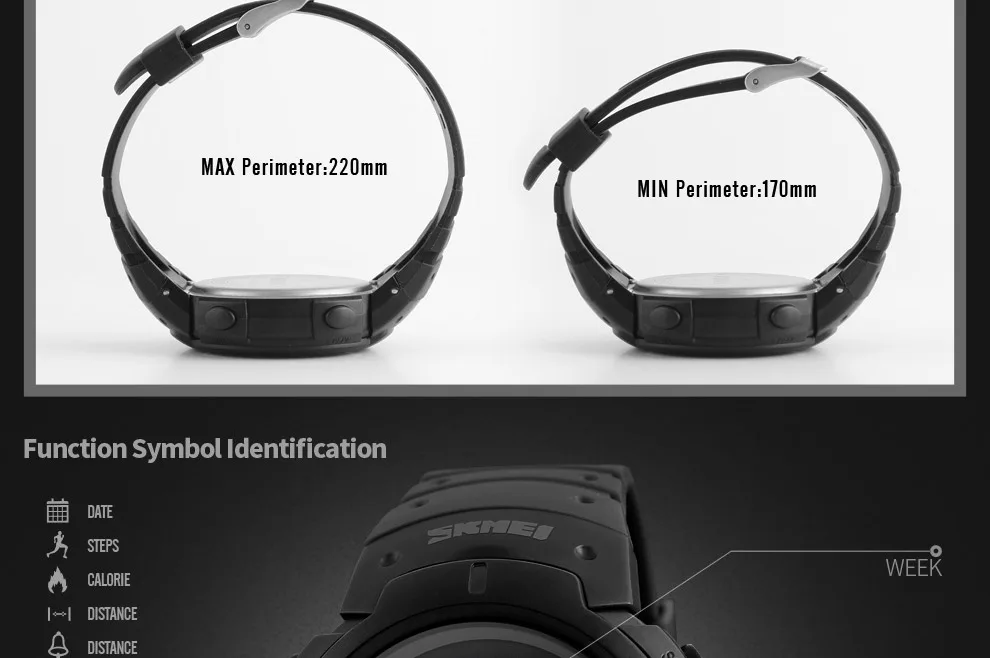 SKMEI Модные Смарт часы мужские калории шагомер Bluetooth часы Удаленная камера Водонепроницаемые наручные часы Relogio Masculino 1301