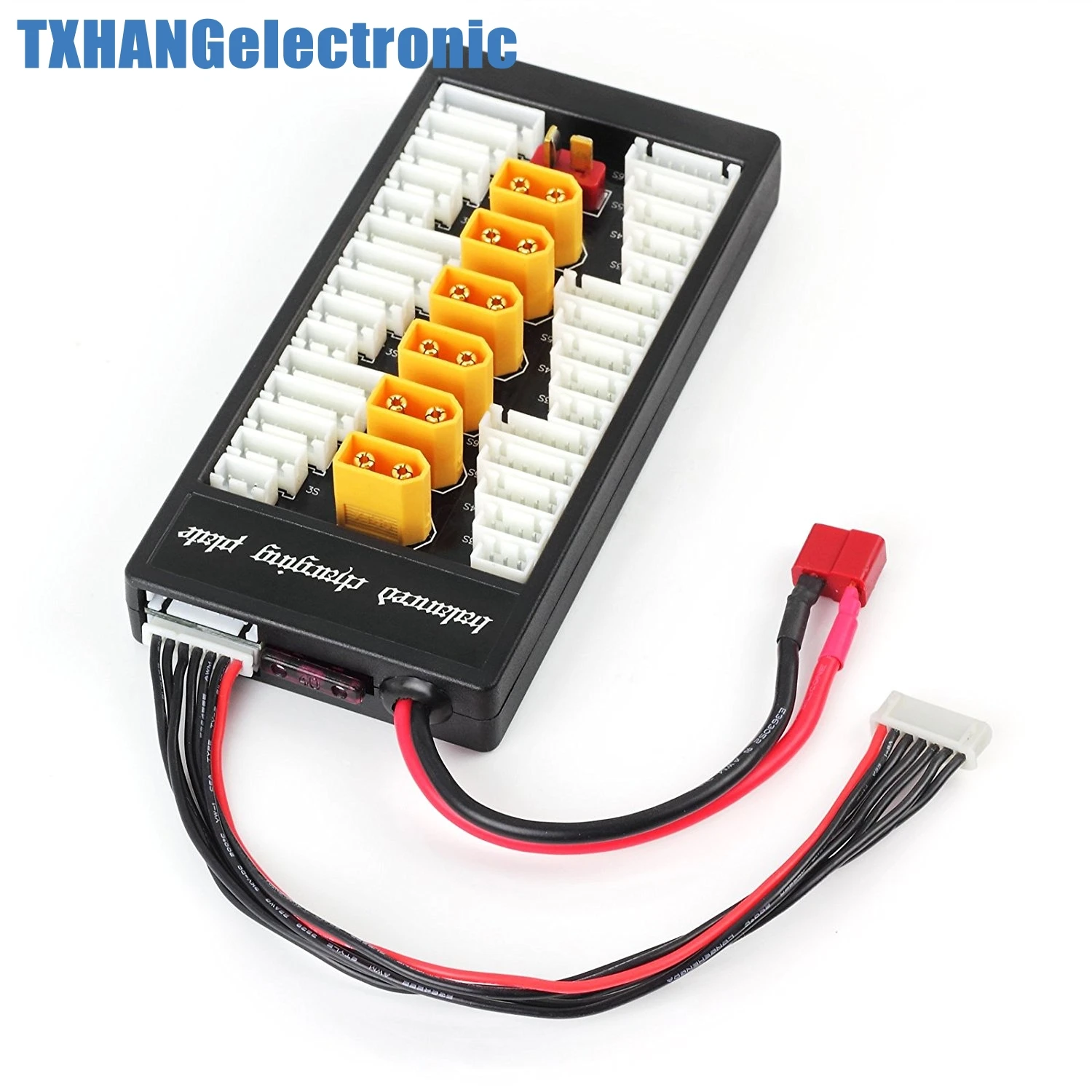 Параллельная зарядная плата баланс T разъем Lipo 2-6S несколько XT60 зарядное