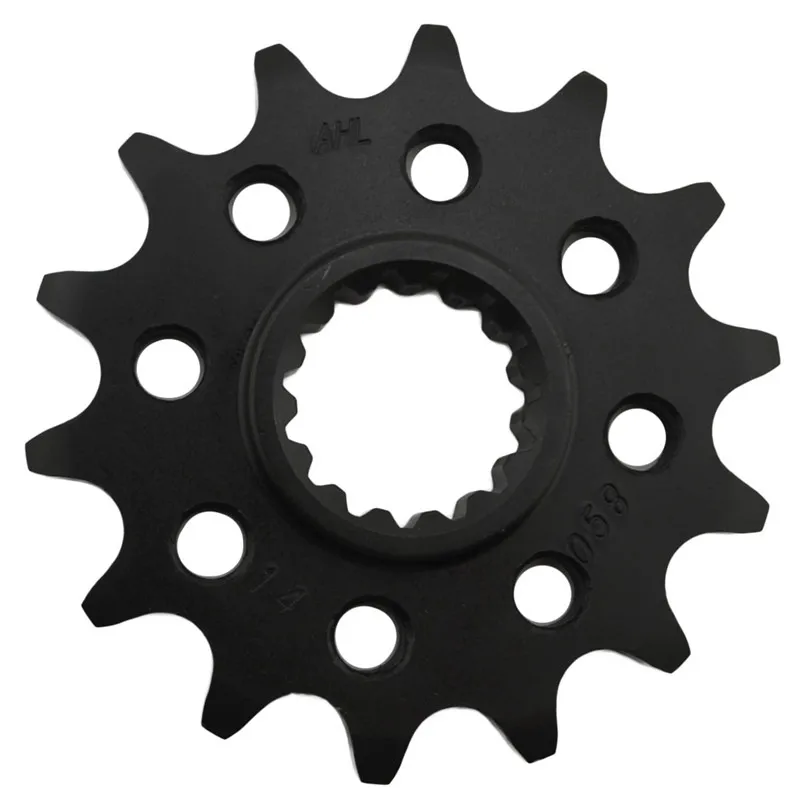 Высокопроизводительный мотоциклетный 14T передний и 49T задний комплект звездочек