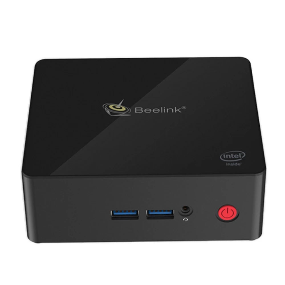Beelink Близнецы X45 одноцветное мини-ПК Intel озеро Celeron J4105/4 ГБ 64 ГБ/расширения HDD/SSD 2 4 г 5