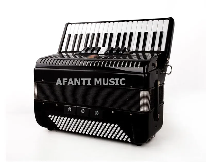 Музыкальный черный гармошкой Afanti 37K/ 120 Bass|120 bass accordion|bass accordionaccordion accordion |