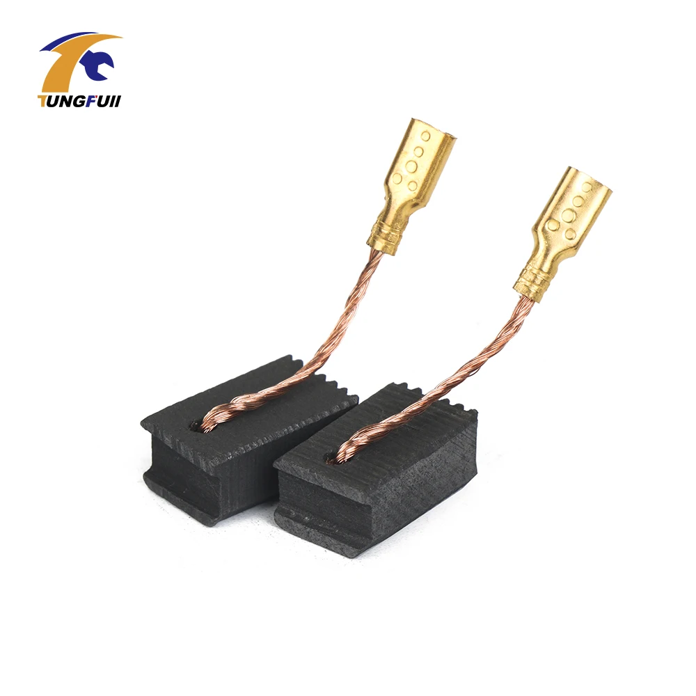 6*8 5*14mm щетка углеродная мощный двигатель карбоновые Щетки Dremel аксессуары щетки