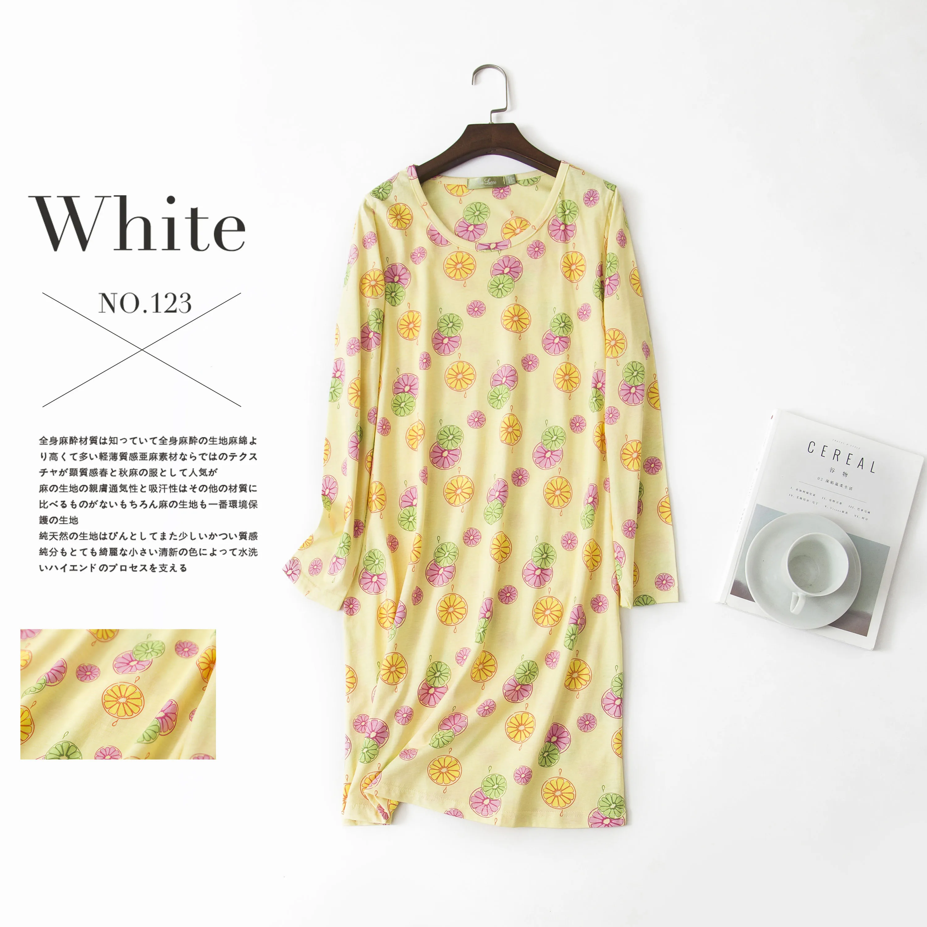 Горячая Распродажа, милые Мультяшные ночные рубашки для женщин, уютные, хлопок, повседневные, с длинным рукавом, пижамы для женщин, ночная рубашка размера плюс