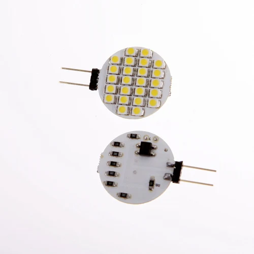 2x12 V G4 24 суперяркий smd светодиодный лампа холодного света лампы морской