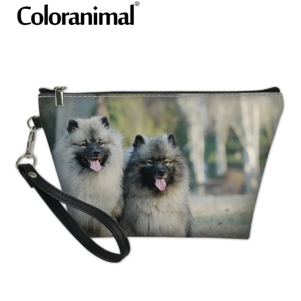 Косметичка для женщин кожаный чехол с животными Хранения Туалетных