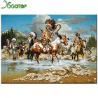 Семейная алмазная живопись, вышивка крестиком 5D, алмазная вышивка, полная Алмазная мозаика, ручная работа, индийский VD793