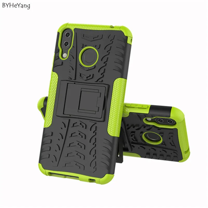 BYHeYang Armor Hybrid для Asus Zenfone 5Z ZS620KL чехол из ТПУ задняя защита подставка Жесткий Чехол