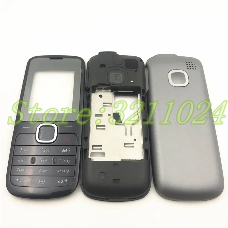 Оригинальный чехол с полным покрытием корпуса для Nokia C1 01 Обложка рамка + средняя